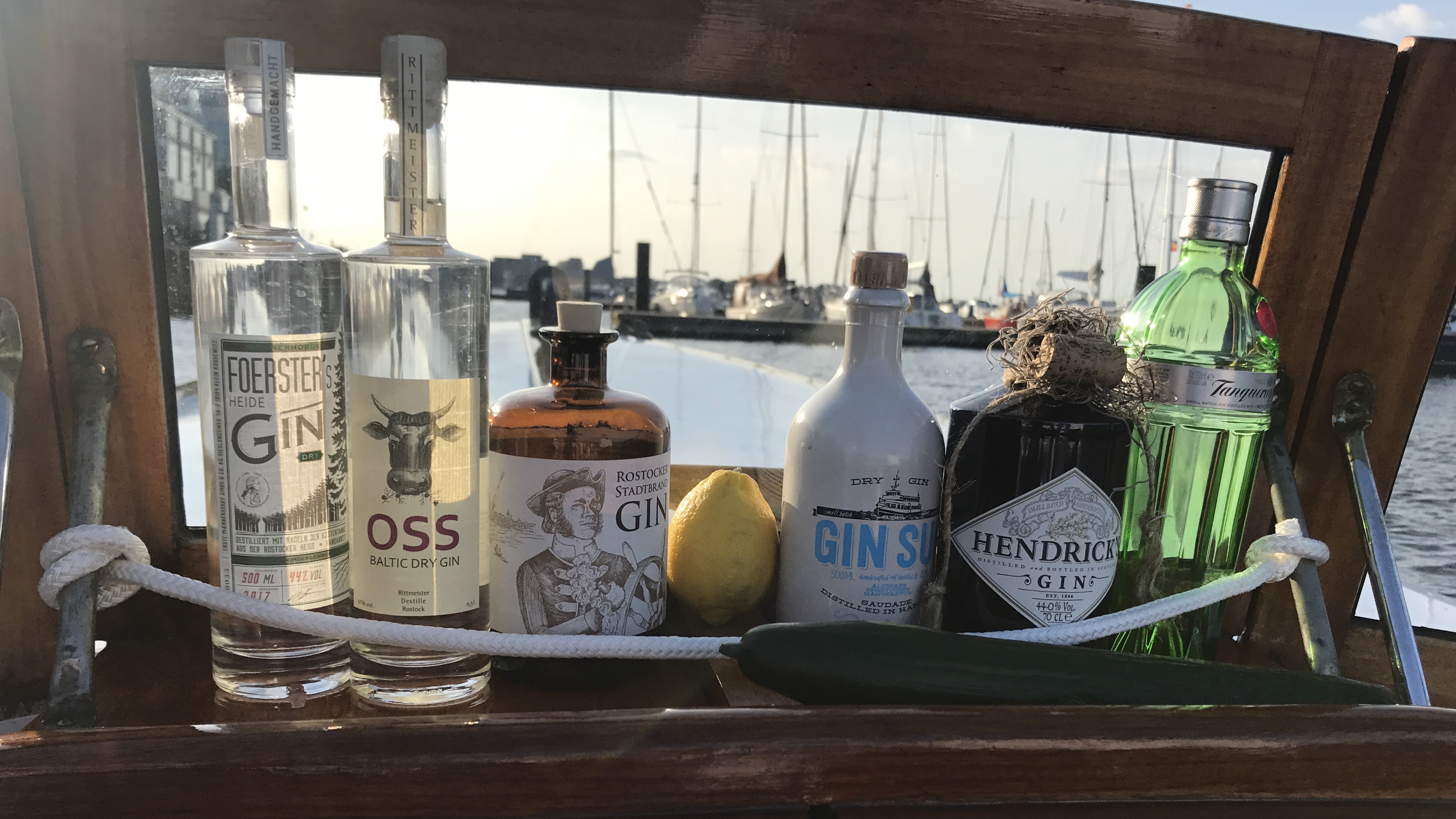 Maritime Gin Verkostung in Rostock
